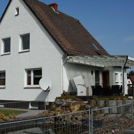 Modernes Ferienhaus Der Besonderen Art Mit Garten Lohne  Exteriör bild