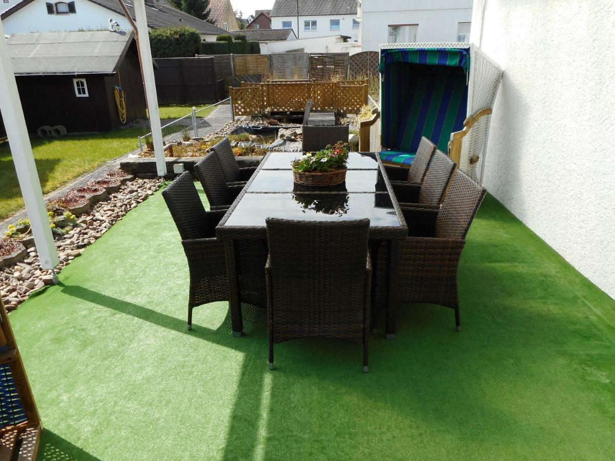 Modernes Ferienhaus Der Besonderen Art Mit Garten Lohne  Exteriör bild